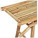 Set Di 2 Panche Da Giardino Bambù Legno Chiaro Tindari - Foto miniatura 4