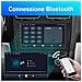 Autoradio 13 Per Golf 6 (2008-2016) Con Carplay E Android Auto 9 Pollici Radio Android (2g+32gb) Stereo Con Cornice Esterna, Funzione Con Command Di Volante Navigatore Dsp Bluetooth Usb Wifi - Foto miniatura 4