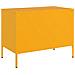 Mobile TV Giallo Senape 68x39x50,5 cm in Acciaio - Foto miniatura 4
