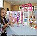 Set Casa Delle Bambole A 2 Piani Con Bambola Barbie E Accessori, Multicolore - Foto miniatura 2