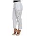Abito Con Ritaglio Floreale Bianco Pantaloni Siciliani - It40-s - Foto miniatura 2