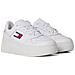 Retro Basket Flatform Sneakers Pelle Scarpe Donna Bianco Eu 38, En0en02506 Ybs - Foto miniatura 1