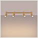 Lampada Da Soffitto Karbon 4l Oro Sl. 1565 - Minimalista Lampada Da Soffitto D'oro 16.5x81x6.5 Cm - Foto miniatura 3