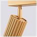 Lampada Da Soffitto Karbon 4l Oro Sl. 1565 - Minimalista Lampada Da Soffitto D'oro 16.5x81x6.5 Cm - Foto miniatura 7