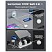 Alimentatore 100w Gan Quick Charge 3 X Usb-c Type-c (2 X 100w + 1 X 23w) Usb - Foto miniatura 4
