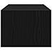 Mobile Porta TV con Luci LED Rovere Nero 100X35,5x25 cm - Foto miniatura 6
