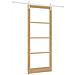 Porta Scorrevole con Set di Accessori 'ORKDAL'Legno Solido e Vetro - Foto miniatura 1