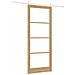 Porta Scorrevole con Set di Accessori 'ORKDAL'Legno Solido e Vetro - Foto miniatura 6