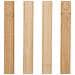 Mobile Con 4 Ripiani Tajzara Legno Di Bambù Marrone Chiaro - Foto miniatura 6