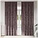 Tenda con tende 2 pcs Marrone 260 x 140 cm Velluto - Foto miniatura 2