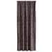 Tenda con tende 2 pcs Marrone 260 x 140 cm Velluto - Foto miniatura 4