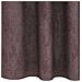 Tenda con tende 2 pcs Marrone 260 x 140 cm Velluto - Foto miniatura 6