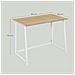Scrivania per computer Valora MAX 1.0 Sonoma White pieghevole in acciaio - Foto miniatura 4