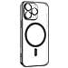 Cover per iPhone 15 Pro Max - TPU+PC, Nero, Antiurto - Foto miniatura 1