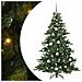 Albero di Natale Artificiale con Rami Pieghevoli Verde 180 cm - Foto miniatura 1