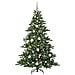 Albero di Natale Artificiale con Rami Pieghevoli Verde 180 cm - Foto miniatura 3
