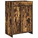 Mobiletto da Bagno Sotto Lavabo Rovere Fumo 56 x 37,5 x 81 cm - Foto miniatura 1