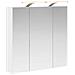Mobiletto per specchio da bagno Bianco 70 x 14,5 x 70 cm - Foto miniatura 1