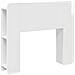 Testata del letto Bianco Lucido Legno ingegnerizzato - Foto miniatura 1