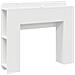 Testata del letto Bianco Lucido Legno ingegnerizzato - Foto miniatura 7