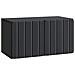 Mobile Porta TV da Muro Nero 59,5 x 31 x 30 cm - Foto miniatura 1