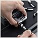 Cavo di sicurezza laptop 3-in-1, Chiave uguale o combinazione, 2m, Compatibile cpn Noble Wedge /Nano /K-Slot, antifurto, 10 pezzi, TAA - Foto miniatura 6