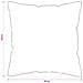 Cuscino FULDA 2 pz 65 x 65 cm 100% piuma d’oca e piumino Bianco - Foto miniatura 7