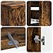 Set di armadietti da bagno in 3 pezzi DELFT Rovere Fumo - Foto miniatura 3