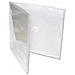 100 Custodie cd / dvd Jewel 10,4 mm clear tray, doppia - Foto miniatura 1