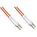 Cavo Fibra Ottica Lc A Lc Multimode Duplex Om2 50/125 Mt. 10 - Foto miniatura 1