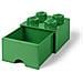 42567 Contenitore Brick 4 Cassetto Verde - Foto miniatura 1