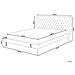 Letto In Simil Pelle Beige Con Struttura A Doghe 160 X 200 Cm Essonne - Foto miniatura 16