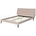 Letto In Simil Pelle Beige Con Struttura A Doghe 160 X 200 Cm Essonne - Foto miniatura 2