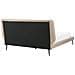 Letto In Simil Pelle Beige Con Struttura A Doghe 160 X 200 Cm Essonne - Foto miniatura 19