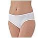 Slips Mutandine 3-pack Cotone Elementi Essenziali Di Base 36-46 - Selezione Di Colore: Color: White | Size: Medium - Foto miniatura 1