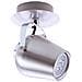 Faretti Moderni Nickel Satinato 1 Luce Led, Gu10 - Foto miniatura 1