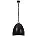 Lampada A Sospensione Industriale 25 W Nero Spento Rotonda 42cm - Foto miniatura 3