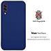 Custodia Compatibile Con Samsung Galaxy A70s In Candy Blu Scuro - Coperchio Protettivo In Silicone Tpu Flessibile - Foto miniatura 2