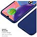 Custodia Compatibile Con Samsung Galaxy A70s In Candy Blu Scuro - Coperchio Protettivo In Silicone Tpu Flessibile - Foto miniatura 6