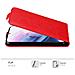 Custodia Compatibile Con Samsung Galaxy S21 Plus In Rosso Mela - Coperchio Protettivo In Design Flip Con Chiusura Magnetica - Foto miniatura 4