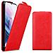 Custodia Compatibile Con Samsung Galaxy S21 Plus In Rosso Mela - Coperchio Protettivo In Design Flip Con Chiusura Magnetica - Foto miniatura 7