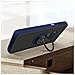 Cover Samsung Galaxy S8 Bimateria Anello Metallico Supporto Blu - Foto miniatura 3