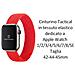 Cinturino L 773 Originale Braided String Per Apple Watch 1-2-3-4-5-6-7-se 42 44 45mm Red - Foto miniatura 2