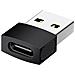Adattatore Da Usb-c A Usb Black - Foto miniatura 1