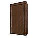 Armadio Spogliatoio In Tessuto Con Ante Con Cerniera E Tasche Laterali Home Misure 165x88x45cm Marrone - Foto miniatura 2
