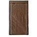 Armadio Spogliatoio In Tessuto Con Ante Con Cerniera E Tasche Laterali Home Misure 165x88x45cm Marrone - Foto miniatura 6