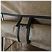 Armadio Spogliatoio In Tessuto Con Ante Con Cerniera E Tasche Laterali Home Misure 165x88x45cm Marrone - Foto miniatura 7