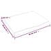 Piano Bagno Marrone Scuro 60x50x (2-4) cm Legno Massello Trattato - Foto miniatura 2