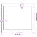 Piano Bagno Marrone Scuro 60x50x (2-4) cm Legno Massello Trattato - Foto miniatura 4