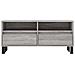 Mobile Porta Tv Grigio Sonoma 100x34,5x44,5cm Legno Multistrato - Foto miniatura 7